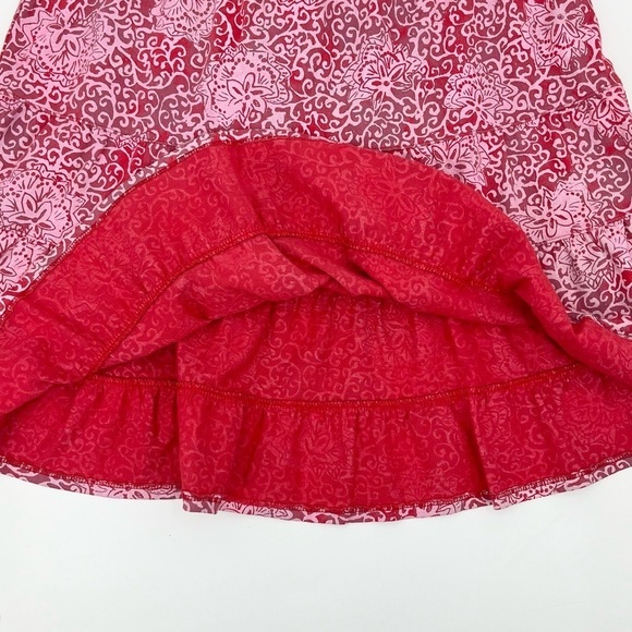 Fresh Produce Floral Tiered Cotton Flare Skirt XL - Picture 5 of 7